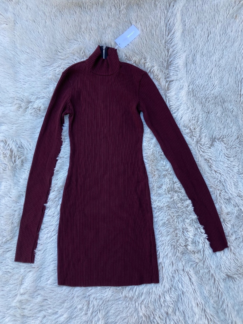 NWT Cotton Citizen Capri Long Sleeve Mini Dress Womens Size XS